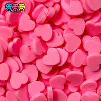 Valentines Day Heart Shape Red And Pink Fake Hearts Sprinkles Funfetti 8Mm 20 Grams / Pink Sprinkle
