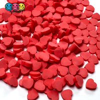 Valentine’s Day Heart Shape Red and Pink Fake Hearts Sprinkles Funfetti 8mm Sprinkle