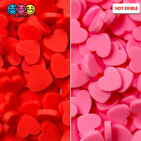 Valentines Day Heart Shape Red And Pink Fake Hearts Sprinkles Funfetti 8Mm Sprinkle