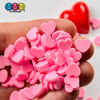 Valentines Day Heart Shape Red And Pink Fake Hearts Sprinkles Funfetti 8Mm Sprinkle