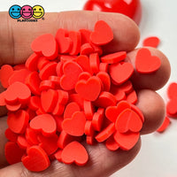 Valentines Day Heart Shape Red And Pink Fake Hearts Sprinkles Funfetti 8Mm Sprinkle