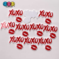Valentine Theme Balloon Xoxo Mailbox Planars Decoden 10Pcs Xoxo Planar
