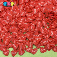 Valentines Love Hearts Multiple Color Fake Sprinkles 20 Grams / Red Sprinkle