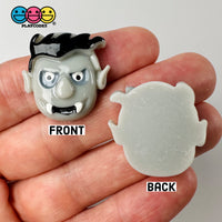 Vampire Dracula Gray Charm Plastic Party Favors Halloween Cabochons 10 Pcs Playcode3 Llc