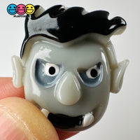 Vampire Dracula Gray Charm Plastic Party Favors Halloween Cabochons 10 Pcs Playcode3 Llc