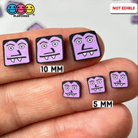 Vampire Purple Fimo Slices Polymer Clay Fake Sprinkles Halloween Funfetti 10/5 Mm Sprinkle