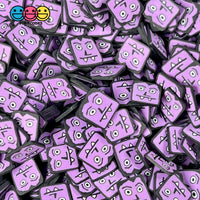 Vampire Purple Fimo Slices Polymer Clay Fake Sprinkles Halloween Funfetti 10/5 Mm Sprinkle