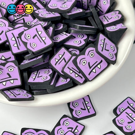 Vampire Purple Fimo Slices Polymer Clay Fake Sprinkles Halloween Funfetti 10/5 Mm Sprinkle