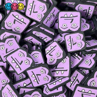 Vampire Purple Fimo Slices Polymer Clay Fake Sprinkles Halloween Funfetti 10/5 Mm Sprinkle