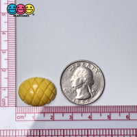 Mango Sliced Flatback Charms Fake Food Fruit Miniature Decoden Charm