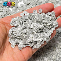 Volleyball Sports Ball Theme Fimo Slices Fake Clay Sprinkles Decoden Jimmies Sprinkle