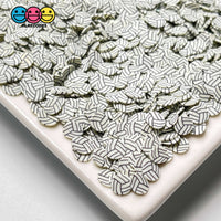 Volleyball Sports Ball Theme Fimo Slices Fake Clay Sprinkles Decoden Jimmies Sprinkle