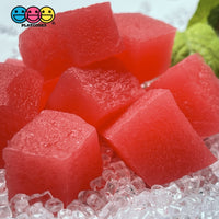 Watermelon Chunks 3D Charms Realistic Watermelons Cabochons Decoden (10Pcs) Charm