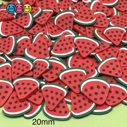 Watermelon Fimo Slices Fake Sprinkles Decoden Jimmies Sprinkle