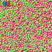 Watermelon Mix Nonpareil Glass 1.9Mm Beads Caviar Faux Sprinkles Decoden Fake 20 Grams Bead