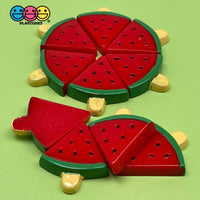 10Pcs Watermelon On A Stick Charms Watermelons Fake Fruit Charm Cabochons Decoden Playcode3