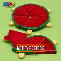 10Pcs Watermelon On A Stick Charms Watermelons Fake Fruit Charm Cabochons Decoden Playcode3