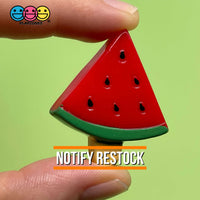 10Pcs Watermelon On A Stick Charms Watermelons Fake Fruit Charm Cabochons Decoden Playcode3