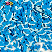 Whale Blue Fimo Fake Polymer Clay Sprinkles Kawaii Jimmies Funfetti 10 Grams Sprinkle