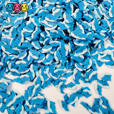 Whale Blue Fimo Fake Polymer Clay Sprinkles Kawaii Jimmies Funfetti Sprinkle