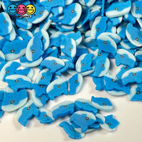 Whale Blue Fimo Fake Polymer Clay Sprinkles Kawaii Jimmies Funfetti Sprinkle