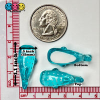 Small Size Whale Large Blue Whales Flatback Charms Transparent Like Glass Cabochons Shark Decoden 10