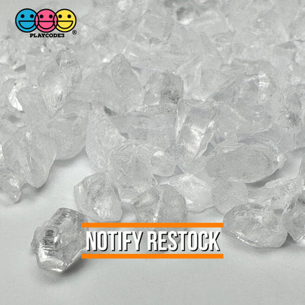 White Silica Acrylic Sand 100 Grams Slime Filler Fake Lava Rock Candy Sprinkle