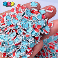 Winter Kawaii Cute Mitten Holiday Christmas Fake Clay Sprinkles Decoden Fimo Jimmies Playcode3 Llc