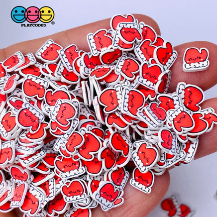 Winter Kawaii Cute Mitten Holiday Christmas Fake Clay Sprinkles Decoden Fimo Jimmies Playcode3 Llc