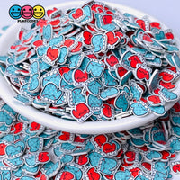 Winter Kawaii Cute Mitten Holiday Christmas Fake Clay Sprinkles Decoden Fimo Jimmies Playcode3 Llc