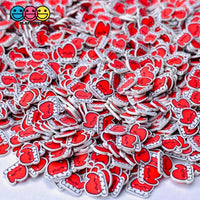 Winter Kawaii Cute Mitten Holiday Christmas Fake Clay Sprinkles Decoden Fimo Jimmies Playcode3 Llc