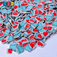 Winter Kawaii Cute Mitten Holiday Christmas Fake Clay Sprinkles Decoden Fimo Jimmies Playcode3 Llc