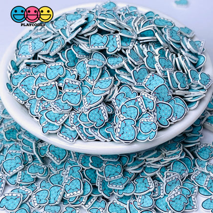 Winter Kawaii Cute Mitten Holiday Christmas Fake Clay Sprinkles Decoden Fimo Jimmies Playcode3 Llc
