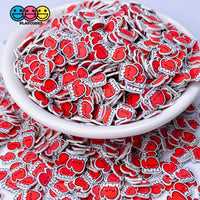 Winter Kawaii Cute Mitten Holiday Christmas Fake Clay Sprinkles Decoden Fimo Jimmies Playcode3 Llc