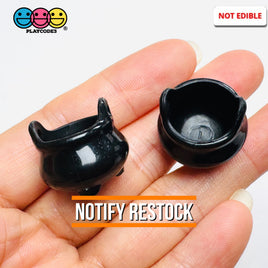 Witch Cauldron Pot Mini Halloween Holiday Cabochons Decoden Charm 10 pcs Charm