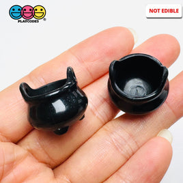 Witch Cauldron Pot Mini Halloween Holiday Cabochons Decoden Charm 10 pcs Charm