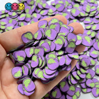 Witches Cauldron Green Goop Brew Fimo Slices Halloween Theme Fake Clay Sprinkles 10/5Mm Sprinkle
