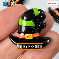 Witches Hat Flatback Witch Hats Charm Halloween Cabochons 10 Pcs