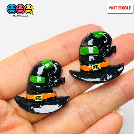 Witches Hat Flatback Witch Hats Charm Halloween Cabochons Decoden 10 pcs Charm