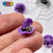 Witches Hat Purple Mini Charm Halloween Cabochons 10 Pcs