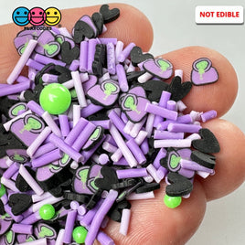 Witchs Brew Halloween Fake Clay Sprinkles Decoden Fimo Jimmies Playcode3 Llc Sprinkle