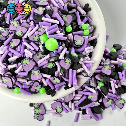 Witchs Brew Halloween Fake Clay Sprinkles Decoden Fimo Jimmies Playcode3 Llc Sprinkle