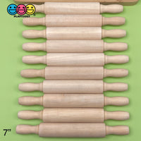 Wooden Rolling Pins Mini Wood Woodcraft Cabochon