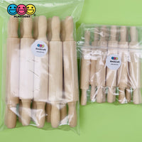Wooden Rolling Pins Mini Wood Woodcraft Cabochon