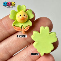 Yellow Chick Flower Easter Flat Back Charms Cabochons Decoden Charm 10 Pcs Playcode3 Llc