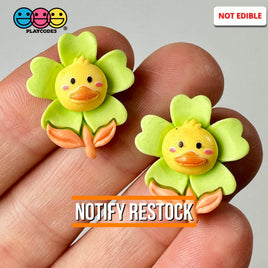 Yellow Chick Flower Easter Flat Back Charms Cabochons Decoden Charm 10 Pcs Playcode3 Llc