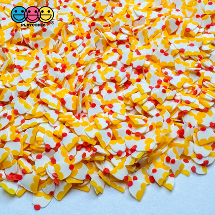 Yellow Cupcake Brithday Cake 5Mm Fake Clay Sprinkles Decoden Fimo Jimmies 10 Grams Sprinkle