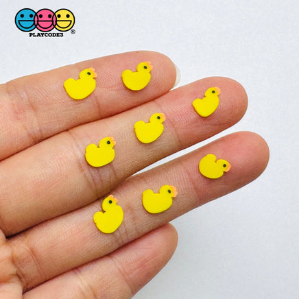 Yellow Duck Fake Clay Sprinkles Polymer Slime Supplies Fake Bake Craft Supply - 20 - Fake Food