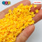 Yolk Yellow 5mm Star Fake Clay Sprinkles Fake Bake Slime Supplies - 10 grams - Sprinkle