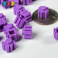 Purple Micro Diamond Building Blocks Crunchy Slime Crunch 200 pcs